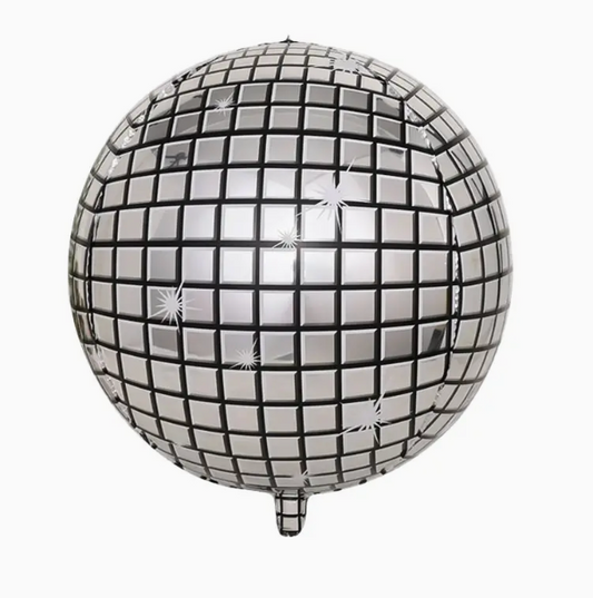 22" Disco Ball Orb Foil Balloon