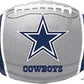 18" Dallas Cowboys Football Foil Balloon