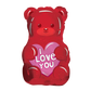 22" Gummy Bear Holding Heart Balloon