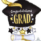 25" Grad Cap & Diploma Foil Balloon