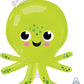 Octopus Silly Foil Balloon