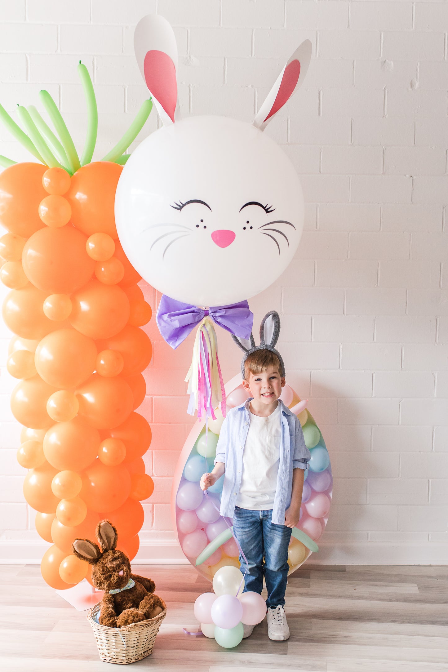 Jumbo Bunny Helium Balloon
