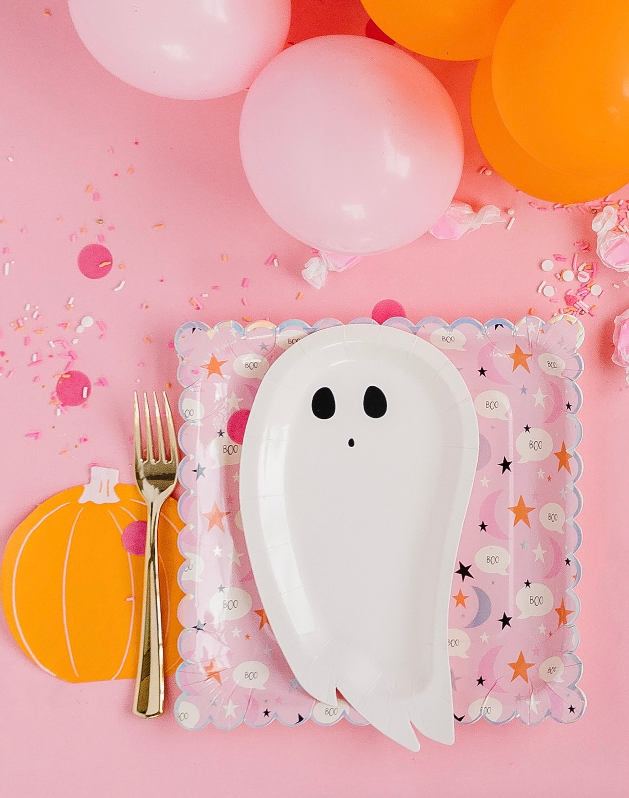 Happy Haunting Ghost Plates
