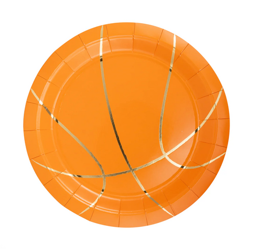 Basketball 9" Plates