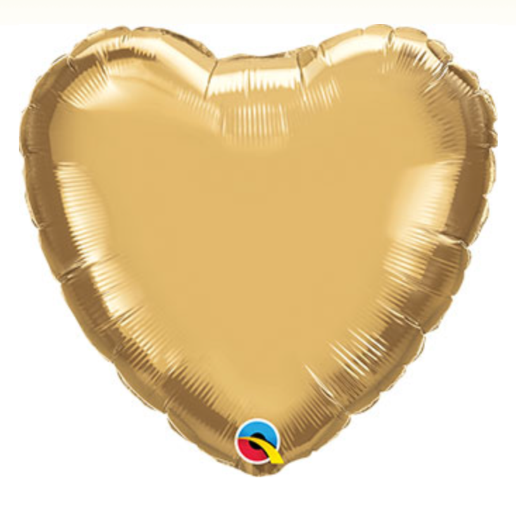 18" Chrome Gold Foil Balloon