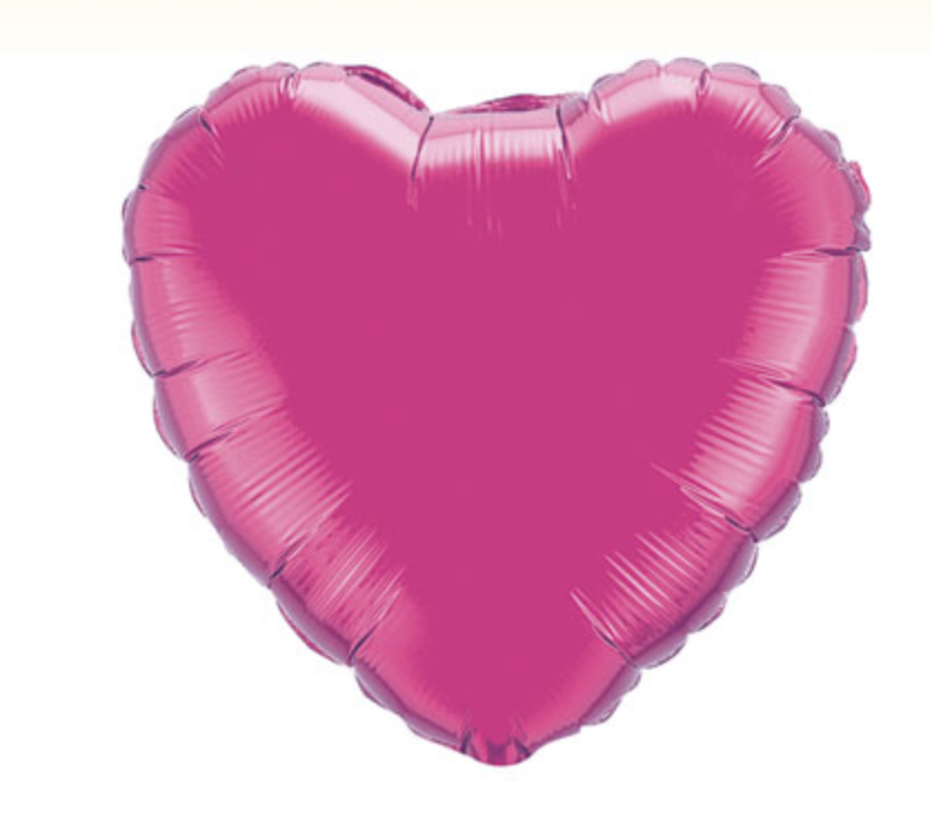 18" Heart Foil Balloons