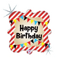 18" Pirate Happy Birthday Foil Balloon