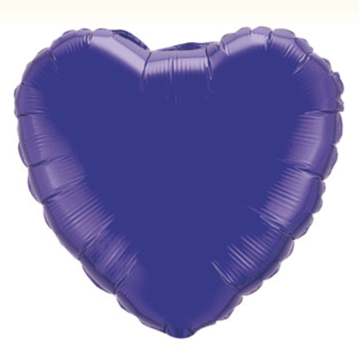 18" Quartz Purple Foil Balloon