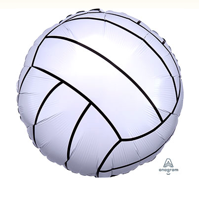 18" Volleyball Foil Balloon