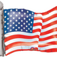 27" American Flag Foil Balloon