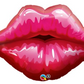 30" Kissy Lips Foil Balloon