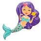 38" Enchanting Mermaid Foil Balloon 