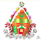 30" Gingerbread House Foil Balloon