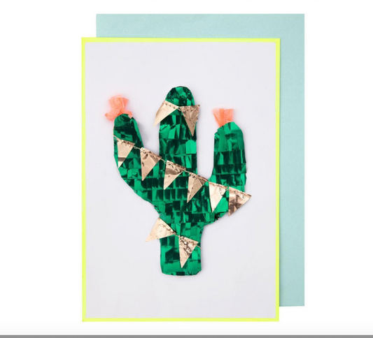 Piñata Cactus Card - Blank