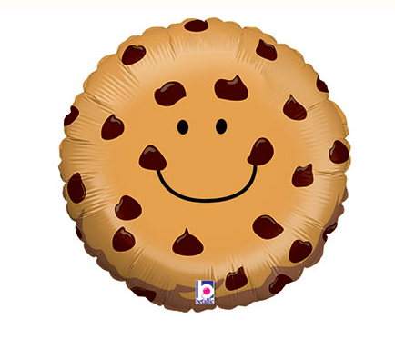 21" Chocolate Chip Cookie Foil Balloon