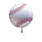 18" Baseball Foil Balloon
